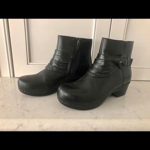 Dansko clog ankle boot